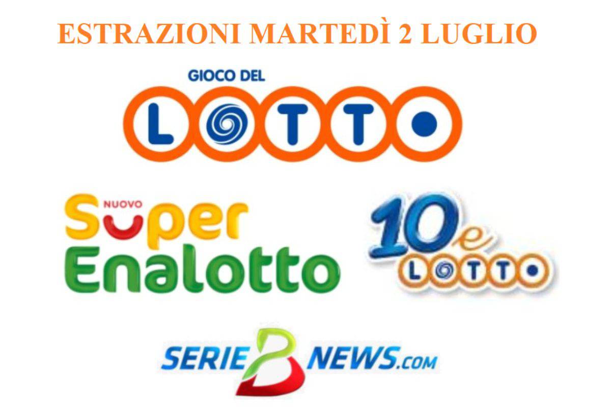 jackpot SuperEnalotto 2 luglio 2019