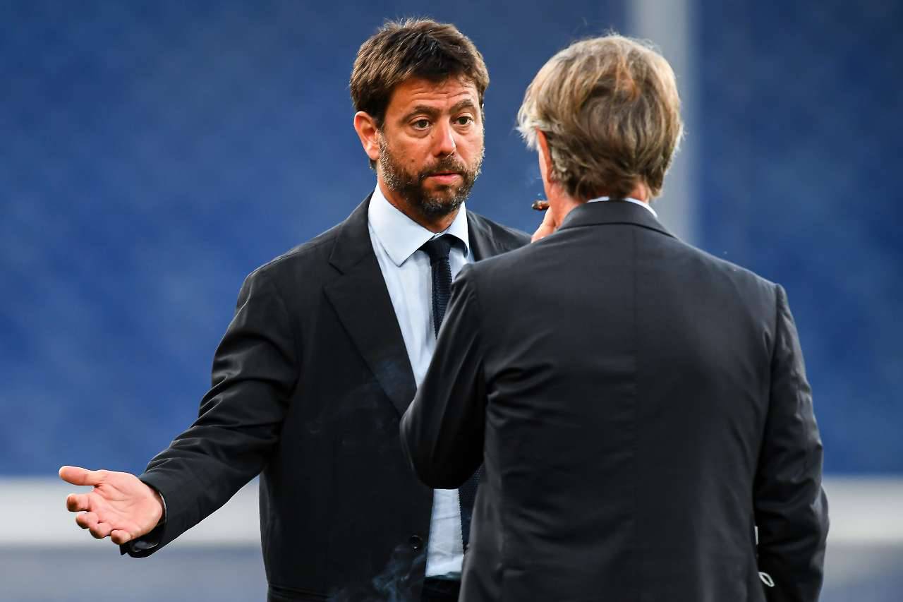 agnelli andrea juventus positivi casi covid settore giovanile